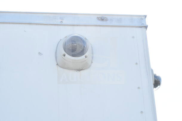 2021 Diamond Cargo 8.5'x24' food trailer with security camera on exterior. Features CaptiveAire grease hood, Turbochef ovens.