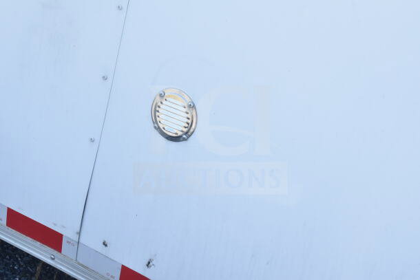 2021 Diamond Cargo 8.5'x24' food trailer exterior with side vent detail.