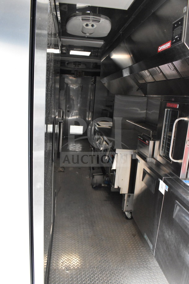 2021 Texino 28ft cooking trailer with Ultrafryer Ultrastat23 and CaptiveAire hood, pristine condition, full equipment suite.