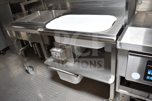 NEW 2021 Texino 28ft Cooking Trailer with Ultrafryer Ultrastat23, CaptiveAire Hood, True Refrigeration, Winston CVap.
