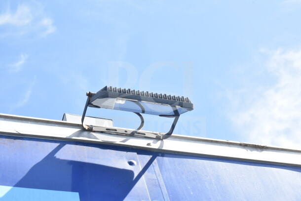 Rock Solid Cargo 8.5'x28' food trailer shell, includes CaptiveAire grease hood, ready for equipment installation.