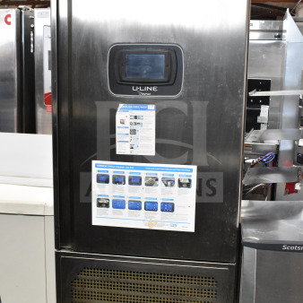 2022 Desmon GBF-15+ETL blast chiller, stainless steel, with 4 probes, on commercial casters, 220V, 3-phase.