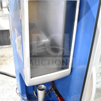 F'real FRLB4 metal commercial countertop milkshake mixer, 115 volts, 1 phase. Screen does not power on, visible wear.
