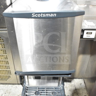 2022 Scotsman HID312A-1A commercial countertop ice machine and water dispenser, stainless steel, 12 lb. bin, 115V.