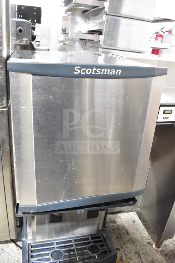 2022 Scotsman Meridian HID312A-1A countertop ice machine. Stainless steel, 12 lb. bin, 115V, 1 phase, commercial use.