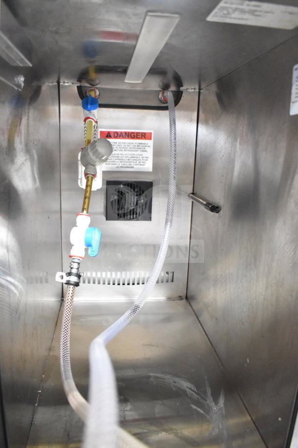 2025 Automatic Bar Controls JT-NITCOM-L Stainless Steel Nitro Dispenser, internal view, 115V, 1 Phase.
