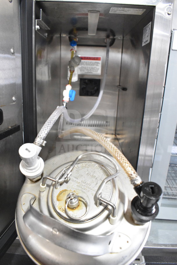 2025 Automatic Bar Controls JT-NITCOM-L stainless steel cold brew nitro dispenser, 115V, 1 phase, clean interior view.