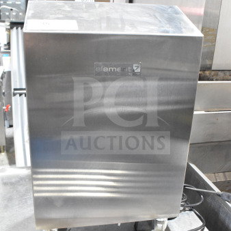 2025 Jun-Air 86R-3MN1-DSBHH stainless steel Nitro Brew generator, commercial casters, 120V, 1 phase. "element 7" label.