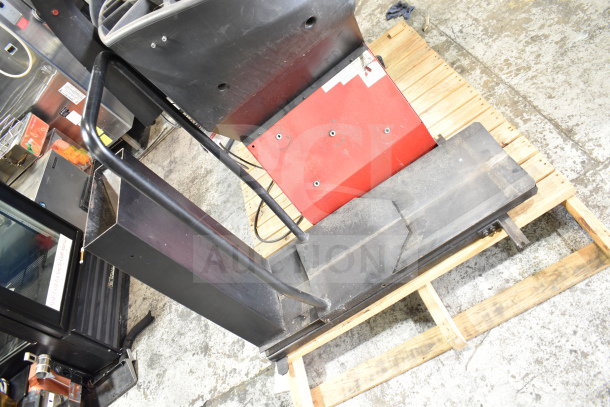 JohnBeam 1200P Commercial Floor Style Balancer, 230V, 1 Phase, featuring robust design. Good condition, visible control panel.
