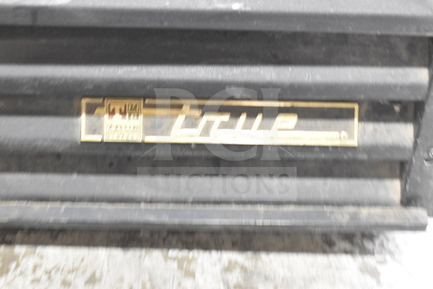 True GDM-49 Commercial 2 Door Cooler, 115V, 1 Phase, tested, working, visible brand badge, black finish.