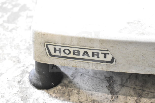 Hobart 2612 Commercial Countertop Meat Slicer, 120V, 1 Phase, featuring the Hobart logo on the base.