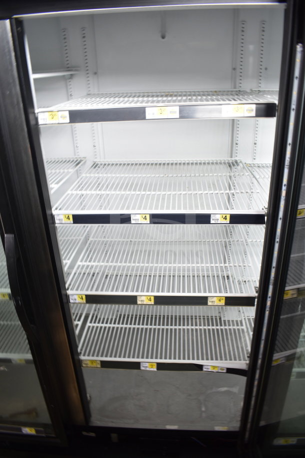 2016 True GDM-72-HC 3 Door Reach In Cooler, commercial use, tested, 115 volts, 1 phase, excellent condition.
