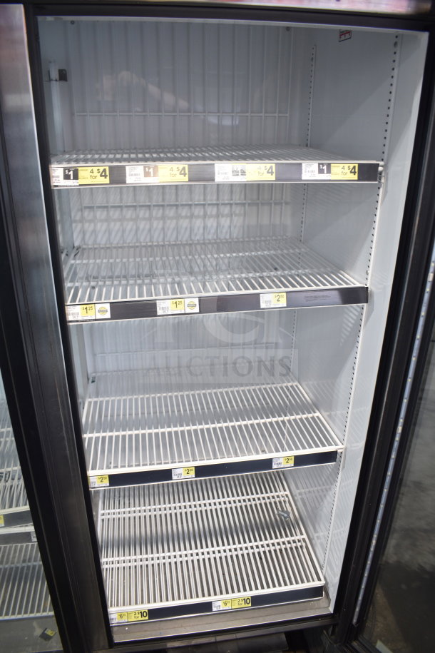 True GDM-72F-HC Commercial 3 Door Reach-In Freezer, white interior, wire shelves, 115/208-230 Volts, tested and working.