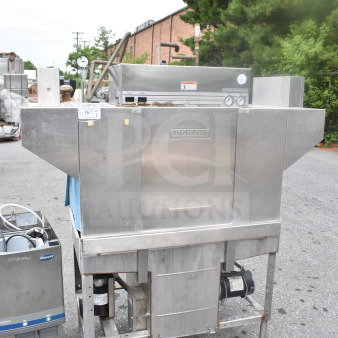 Hobart C44AW Commercial Conveyor Dishwasher. 3 Phase.