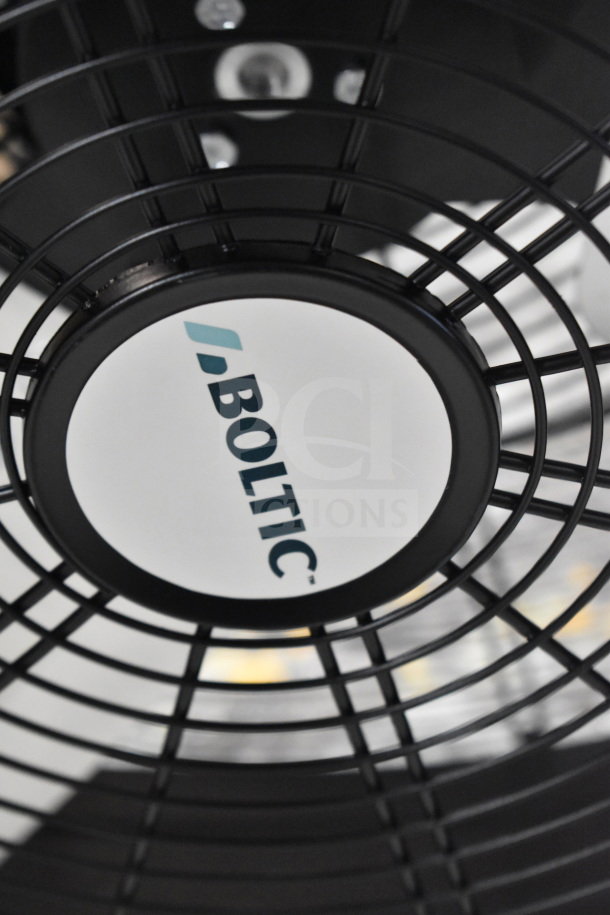 Boltic VF-30MC 30" black powder-coat 3-speed drum fan, direct-drive, 9,250 CFM, 120V, 1 Phase, 2/5 hp.