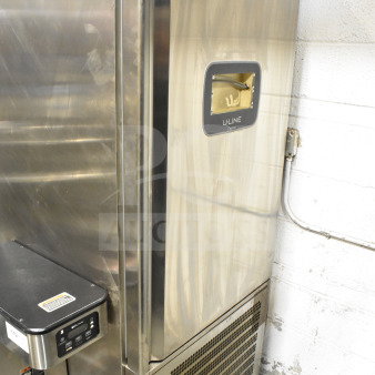 2023 Desmon GBF-15+ETL stainless steel blast chiller, shock freezer with 4 probes, on commercial casters, 220V, 3-phase.