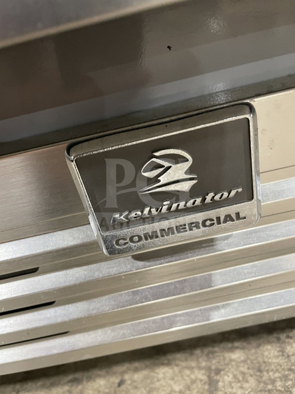 Kelvinator Commercial Stainless Steel Single Door Freezer; Model KCBM180FQYA. Energy Star Certified; On Casters.