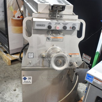 2016 Hobart MG2032 Commercial Floor Style Meat Mixer Grinder. 208 Volts, 3 Phase.