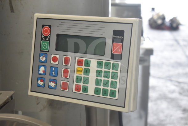 Jaccard VA4000ATGRT control panel with buttons and digital display for meat slicer. Brand new, tested, 110V, 1 phase.