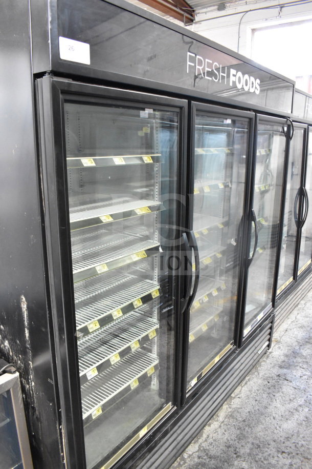 2018 True GDM-72-HC 3 Door Reach In Cooler Merchandiser, 115V, 1 Phase, tested and working, excellent condition.