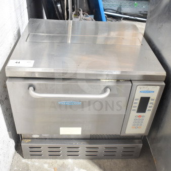 Turbochef NGC rapid cook oven, stainless steel, electric, countertop model, 208/240V, 1 phase, used condition.