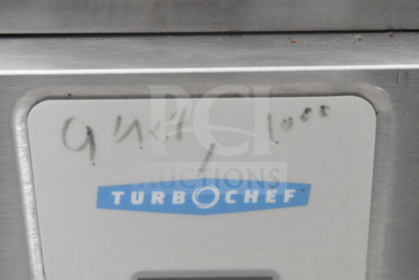 Turbochef NGC commercial electric rapid cook oven, 208/240V, 1 phase, stainless steel, slight markings on the front panel.