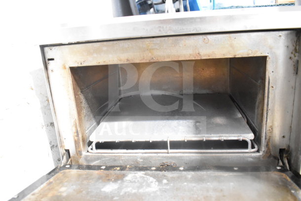 Turbochef NGC commercial rapid cook oven, electric, 208/240V, 1 phase, interior view, fair condition.