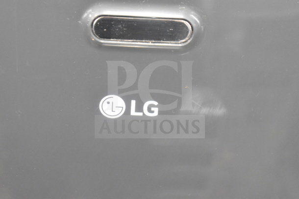 LG LP0823GSSM Portable Air Conditioner, 115V, 1 Phase, with visible LG logo on casing, sleek design.