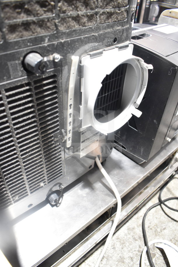 LG LP0823GSSM Portable Air Conditioner, 115V, 1 Phase, showing vent and power cord. Good condition.