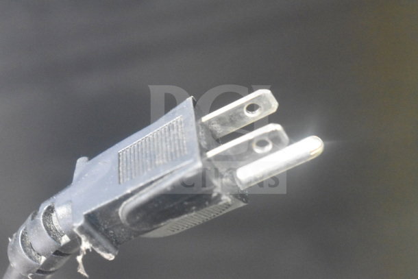 Nemco 6130-SUB Commercial Food Warmer plug, 120V, showing standard two-prong electrical connection, in good condition.