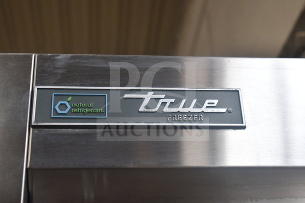 2022 True T-19F-HC Commercial Freezer, single door, on casters. Features natural refrigerant label. 115V, 1 phase.