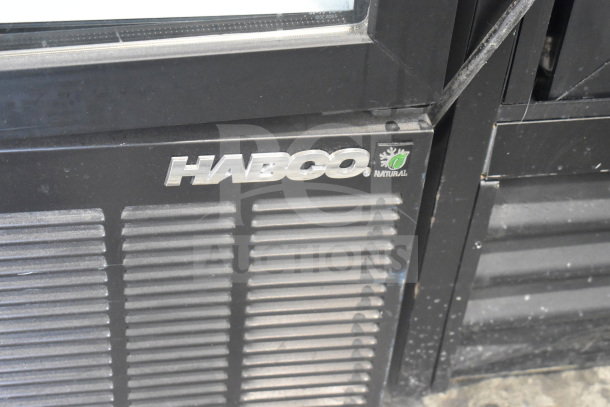 2019 Habco SE18 Commercial Single Door Cooler, 115V, 1 Phase. Front panel showing Habco branding and "Natural" logo.