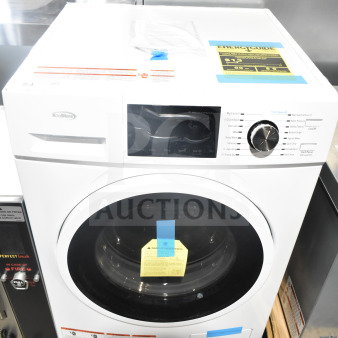 BRAND NEW SCRATCH AND DENT! 2025 KoolMore FLC-3CWH 23 Inch Washer Dryer Combo Electric All In One 2.7 Cu Ft Capacity. 120 Volts, 1 Phase.