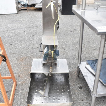 Pitco Frialator Shortening Shuttle, 115/230 Volts, stainless steel, moderate wear, visible branding label.
