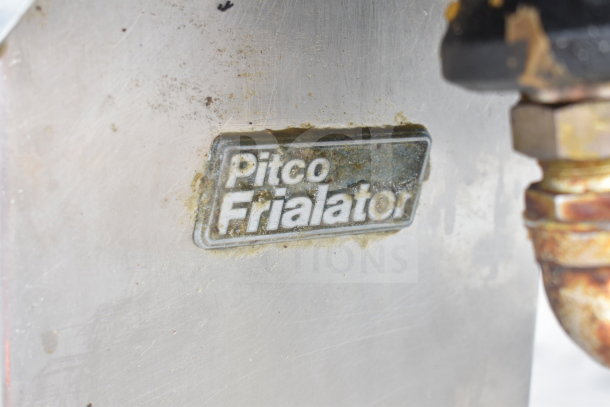 Pitco Frialator Shortening Shuttle with visible logo, 115/230 volts, used condition, stainless steel.