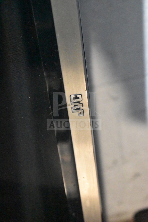 JVC SP55M-C Television, 120 Volts, 1 Phase. Metal frame with JVC logo. Buyer must pick up.