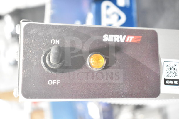 ServIt 423SW36TLHA strip warmer control panel with ON/OFF toggle and light indicator. Brand new, scratch and dent.
