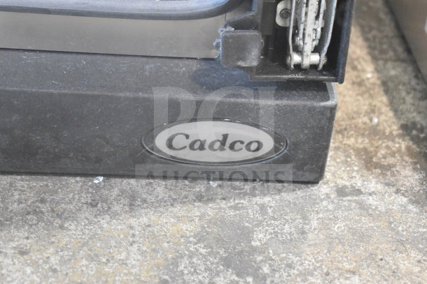 2025 Cadco OV-013 XAF013-US Convection Oven, electric, countertop model, missing door, 120V, 1 phase, Cadco logo visible.