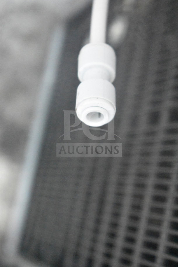 Aquaverse A6500 water dispenser tubing and part of grille. Floor style, for 110-120 volts, single phase.