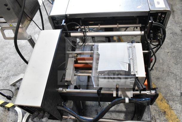 Advanced Poly Packaging T-1000 Advanced Poly Bagger, 117/220 Volts, visible control panel and wiring, good condition.