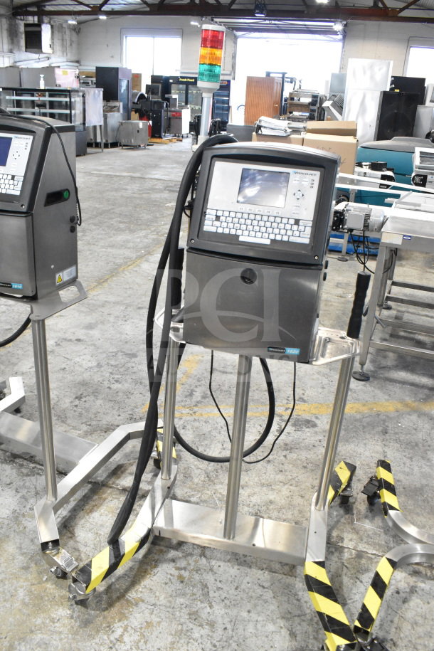 Videojet 1620 Inkjet Printer, floor model, stainless steel, voltage 100-120/200-240, 1 phase, excellent condition.