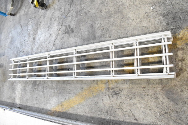 Dorner 32MTEM12 3200 Series Conveyor, metal frame, industrial use, excellent condition, suitable for manufacturing applications.