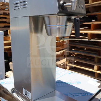 Brand new Avantco CMADAP digital automatic airpot coffee maker, stainless steel, scratch-n-dent.