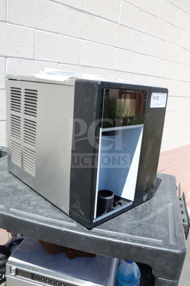 BRAND NEW Follett 7CI114A-IW-NF-ST-00 Champion 7 Series ice maker and water dispenser, air-cooled, countertop model.