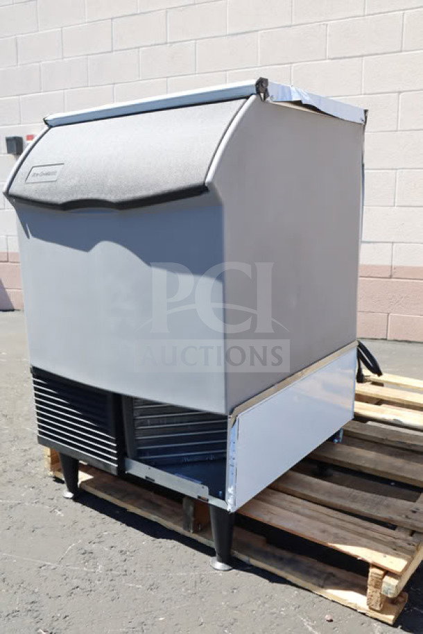 Brand new Ice-O-Matic ICEU220FA undercounter ice machine, scratch-n-dent, 238 lb capacity, with 70 lb bin, S/N: 25121280011244.