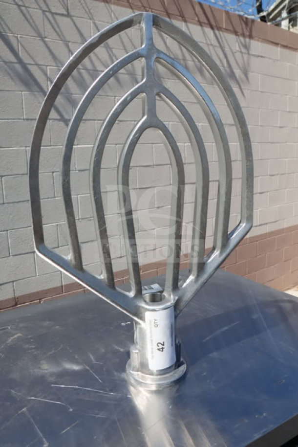 BRAND NEW Hobart 00-874654 Beater Paddle, stainless steel, pristine condition, visible label with model number.