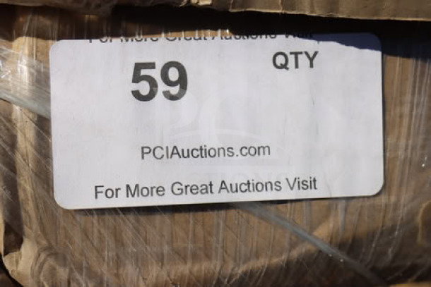 BRAND NEW SCRATCH-N-DENT Regency black 6-tier locker, model 6J0LC16125KK, unassembled in original packaging.