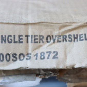 Regency 600SOS1872 Stainless Steel Single Deck Overshelf, 18"x72"x19.25", brand new, scratch-n-dent condition.
