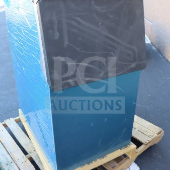 BRAND NEW Hoshizaki B-300SF Ice Storage Bin, 300 lb, stainless steel, factory wrapping, scratch-n-dent, S/N: Q59054J.