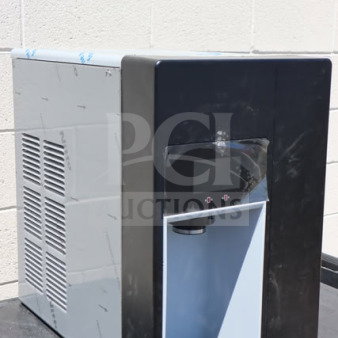 BRAND NEW Follett 15CI114A-IW-NF-ST-00 Champion ice maker and dispenser. Minor dents. 15 lb. bin, 100 lb. capacity, 115V.